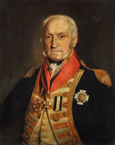 Konteramiral Sir Benjamin Hallowell Carew (1760-1834) av British School