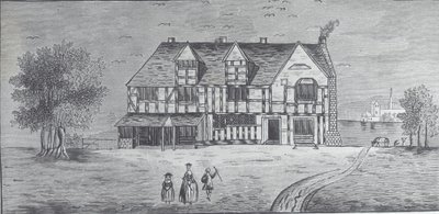 Stratford-on-Avon: Shakespeares hus (gravyr) av British School