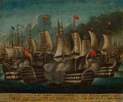 Slaget vid Trafalgar, 21 oktober 1805", British School av British School