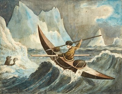 Säljakten (akvarell) av British School