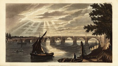 Vauxhall Bridge på Themsen av British School