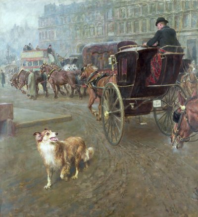 Lost or Strayed, 1905 av Briton Riviere