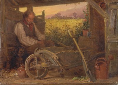 Den gamle trädgårdsmästaren av Briton Riviere