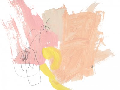 Modernt abstrakt i pastell av Bronwyn Baker