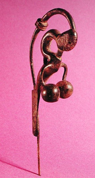 Fibula (järn) av Bronze Age