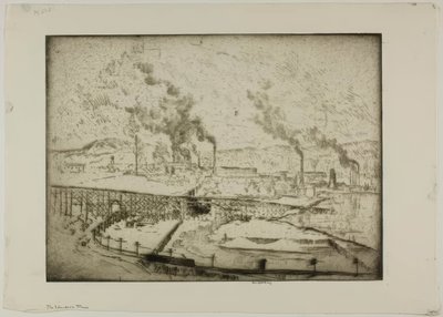 Die elektrische Straßenbahn von Bror Julius Olsson Nordfeldt