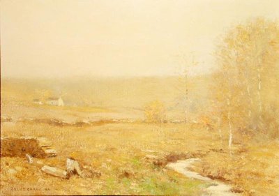 Novembermorgon (olja på duk) av Bruce Crane