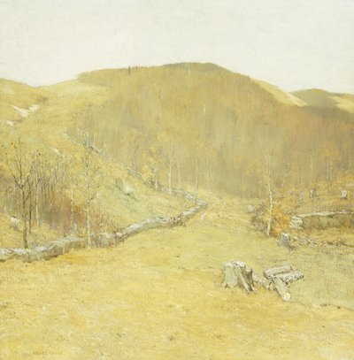 The Hills, ca 1910 (olja på duk) av Bruce Crane