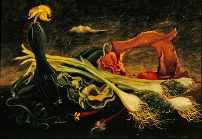 Stilleben (olja på duk) av Bruce Hollingsworth