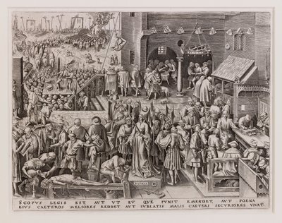 Rättvisa, 1559. av Bruegel