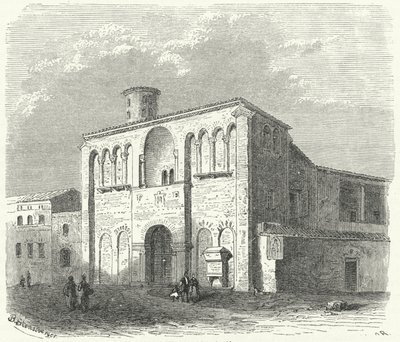 Theoderik den stores palats i Ravenna av Bruno Heinrich Strassberger