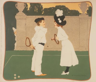 Bekantskap på tennisbanan av Brynolf Wennerberg