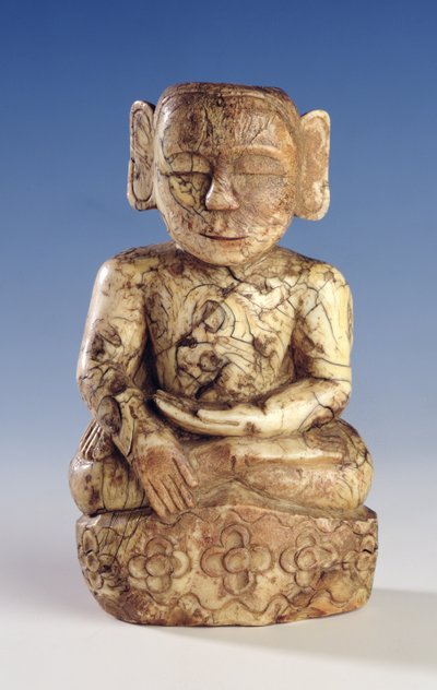 Sittande Buddha av Burmese School
