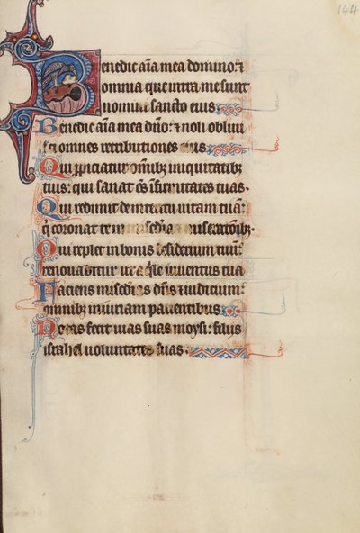 Initial B: En örn som skjuter en sten i en fontän av Bute Master