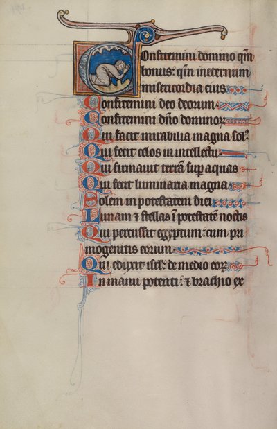 Inledande text C: En man som ber av Bute Master