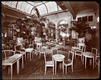 Lounge på Plaza Hotel, ca 1907 (silvergelatin) av Byron Company