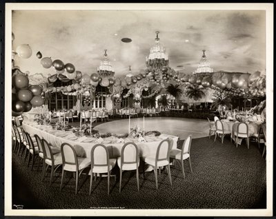 Wientaket på Hotel St. Regis, 1937 (silvergelatintryck) av Byron Company