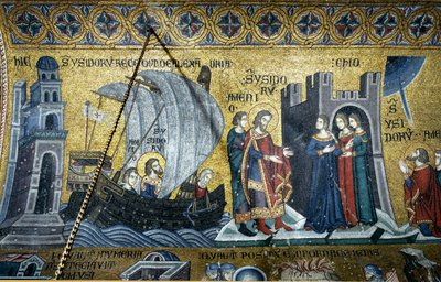 Bysantinsk arkitektur: livet för Saint Isidore of Chios av Byzantine