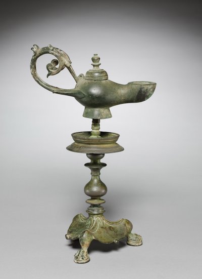 Lampa och stativ, 400-tal av Byzantine