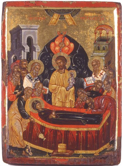 Jungfruns sovande av Byzantine