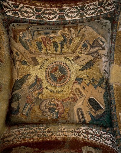 Tak (mosaik) av Byzantine Byzantine