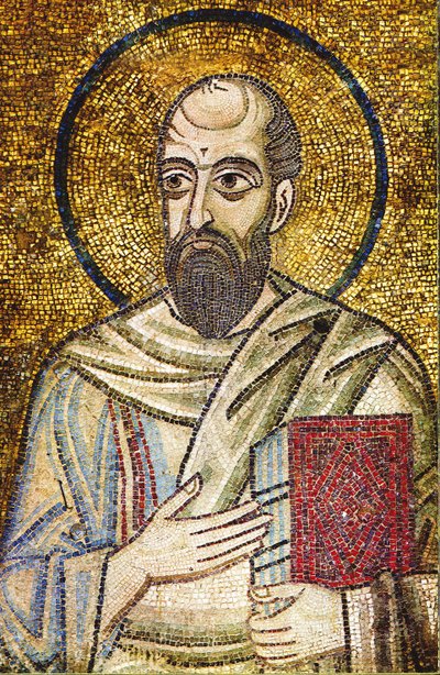 Aposteln Paulus detalj av Byzantine Byzantine