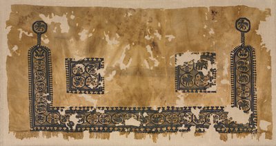 Nedre delen av en tunika, 400-tal av Byzantine PeriodEgyptian