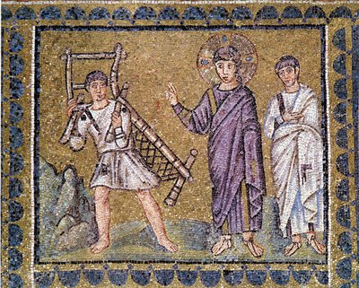 Guerison of the Paralytic, Church of St. Apollinar the Nine of Ravenna (Sant