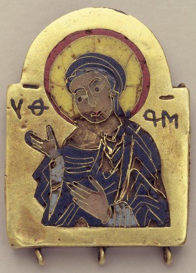 Jungfru Marias ikon av Byzantine School