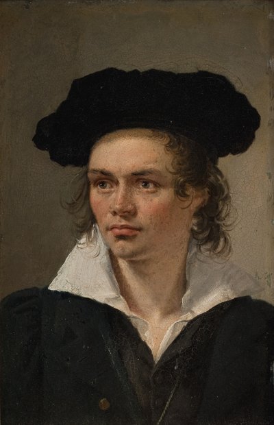 Skulptören Hermann Ernst Freund av C.A. Jensen