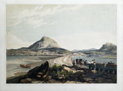 Port Madoc från banvallen av C.F.W. C.F.W.