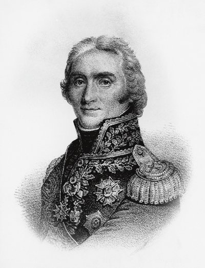 Porträtt av Andre Massena (1758-1817), hertig de Rivoli, prins d