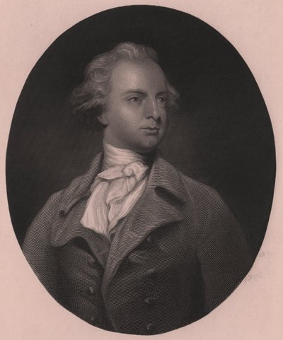 Porträtt av Sir Abraham Hume, Second Baronet (1749-1838), gravyr av G Stodard från målning av Joshua Reynolds, 25x33 cm, Virtue and Co Publisher, London, cirka 1860 av J.B. and Brown J. Rowbotham