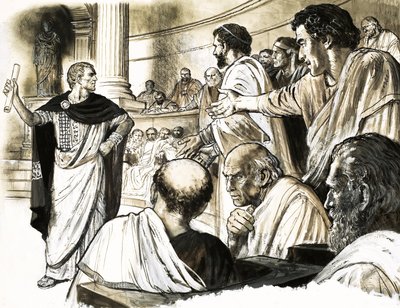 Mördare! Ides of March av C.L. Doughty