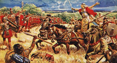 Boadicea i sin vagn av C.L. Doughty