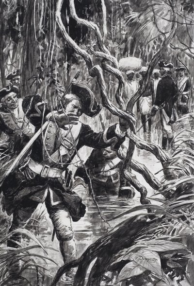 Clive of India (gouache på papper) av C.L. Doughty