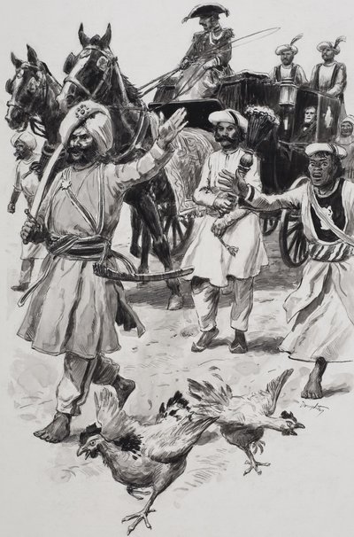 East India Company (gouache på papper) av C.L. Doughty