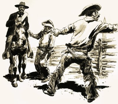 1893 kontaktade en US Marshal Jesse Carr för att berätta för honom att han var tvungen att bryta igenom den mur han hade byggt av C.L. Doughty