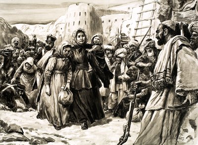 Lady Florentia Sale: The Petticoat Grenadier (gouache på papper) av C.L. Doughty