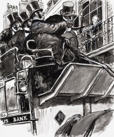 Lord Palmerston (gouache på papper) av C.L. Doughty