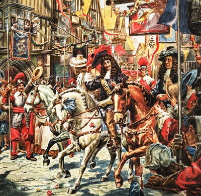 Historien om vår huvudstad: Pest över London. Charles II. av C.L. Doughty