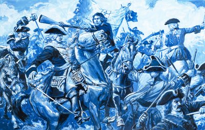 Den ogudaktiga solguden, från "The Story of France" (gouache på papper) av C.L. Doughty