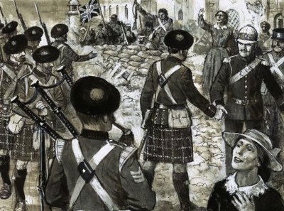 Oidentifierat regemente från Highlander av C.L. Doughty