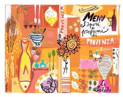 Provence MENY av COSTANZA FAVERO