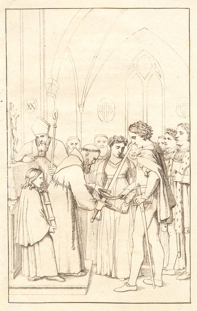 Axel och Valborg. 3:e akten av Christoffer Wilhelm Eckersberg