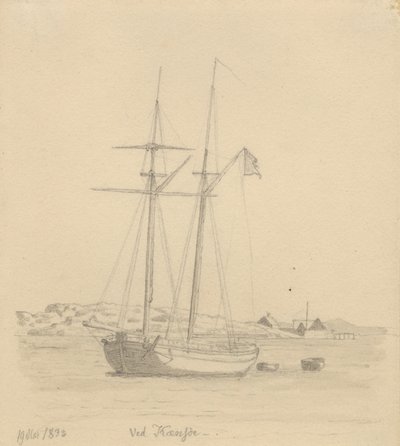 En skonare av Christoffer Wilhelm Eckersberg