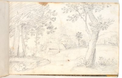 Landskap, efter ett grafiskt förlag? av Christoffer Wilhelm Eckersberg