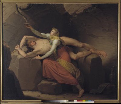 Loke och Sigyn av Christoffer Wilhelm Eckersberg
