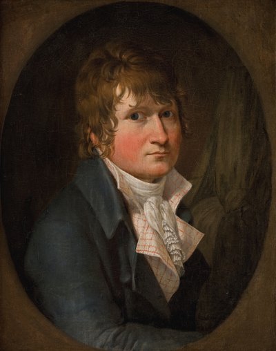 Självporträtt av Christoffer Wilhelm Eckersberg