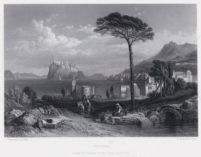 Ischia (gravyr) av C. (after) Stanfield
